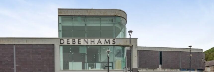 Former Debenhams store in Bangor