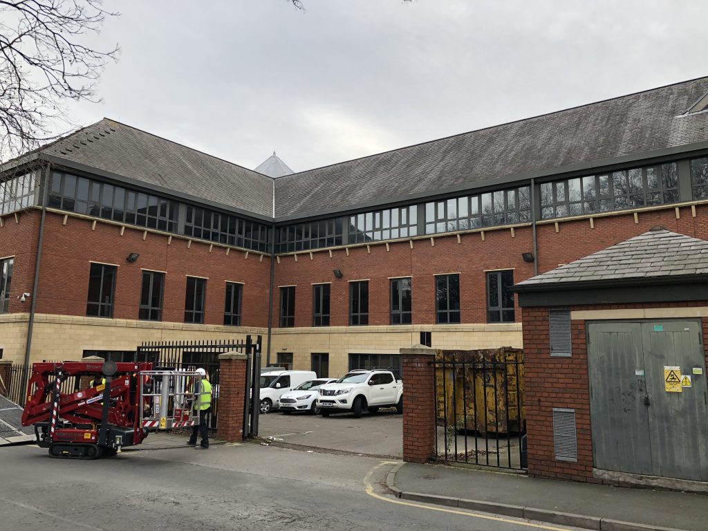 Offices at Knights Court Chester Undergoing Refurbishment Legat Owen